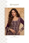 Libaas By Gulkayra Real Georgette Embroidery Gown With Dupatta